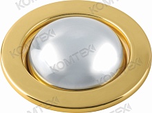 Светильник КОМТЕХ R80 E27 золото 