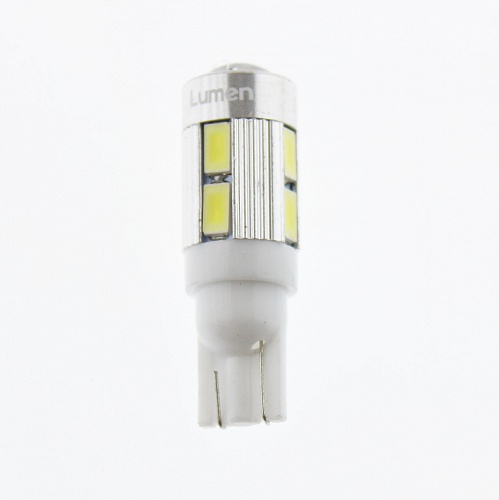 Светодиодная лампа T10 (W5W) 12V 5630 10 SMD White Lumen