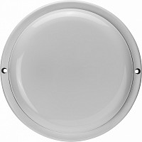 Светильник кргулый 20W с оптико-акустическим датчиком 6500K IP65 ОНЛАЙТ (OBL-R4-20-6.5K-WH-IP65-LED-SNRV)