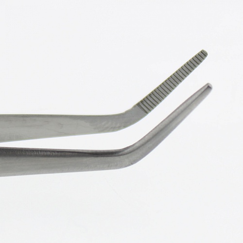 Пинцет 160 мм изогнутый 