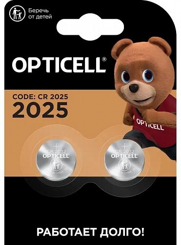 Батарейка Opticell Specialty CR2025 (Lithium, CR2025, 3V) 5060004