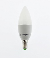 Лампа "свеча" Navigator NLL-C37-8.5-230-2.7K-E14-FR (аналог лампы накаливания 75Вт, теплый белый)
