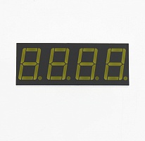 Светодиодный индикатор LED W 4DIG CA FYQ-5641AUW-21