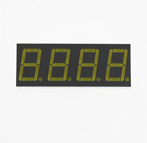 Светодиодный индикатор LED W 4DIG CA FYQ-5641AUW-21
