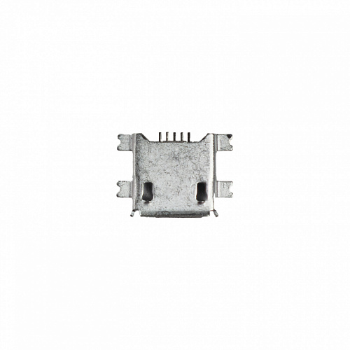 microUSB 5BF 03 гнездо в разрез платы, Разъём