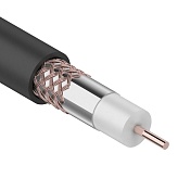 Кабель RG-6U Rexant, OUTDOOR, черный