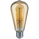 Лампа "умный дом" filament Navigator NLL-F-ST64-8-230-WWW-E27-GD-WIFI