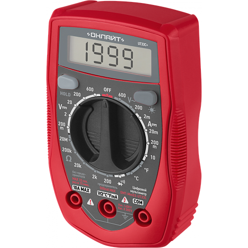 Мультиметр Онлайт UT33C+ , OMT-Mm03-UT33C