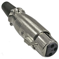 XLR гнездо на кабель 3F TD-393