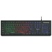 Проводная клавиатура с подсветкой  Gembird KB-250L, USB
