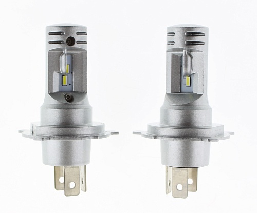 Светодиодная лампа H4/H19 LITE-TRONIC CRYSTAL LED 6500K 12/24V H4CSLEDX2 2шт 