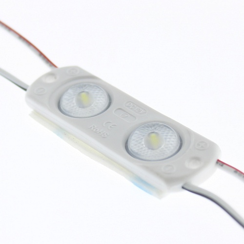 Модуль герметичный CRAFT-2835-2-12V White 170deg (56х17,5mm, 0.8W, IP67)