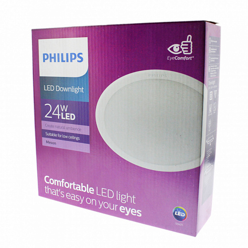 Светильник Philips 59471 MESON 200 24W WH 840 (витрина)