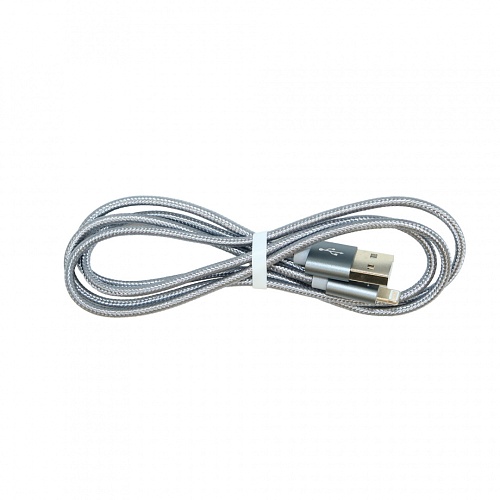 Шнур HOCO X2 USB Lightning/ 1m/ 2.4A/ Нейлон/ Tarnish