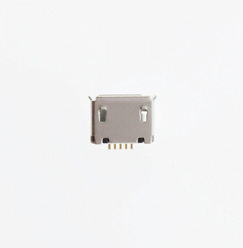 microUSB 5BF 05 гнездо в плату, Разъём