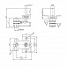 Термостат KST820B 70C 16A 250V