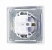 Розетка с крышкой 1-ая с/у с з/к Schneider Electric Glossa 250V 16A белый