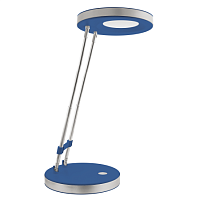 Настольная светодиодная лампа Navigator NDF-D014-6W-4K-B-LED на основании, синий
