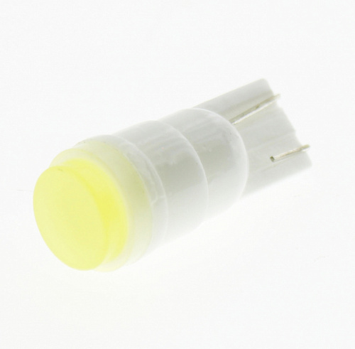 Светодиодная лампа T10 (W5W) 12V 1 COB LED C White Lumen