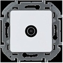 Розетка Legrand Inspiria с/у TV проходная алюминий