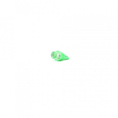 Светодиодная лампа T10 (W5W) 12V 1 LED Green