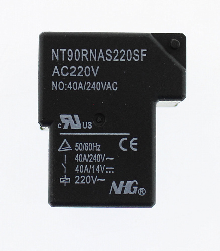 NT90-RNAE-AC220V-S-B   220VAC, 40A, 1A, Реле электромагнитное NT90-RNAE-AC220V-S-B   220VAC, 40A, 1A