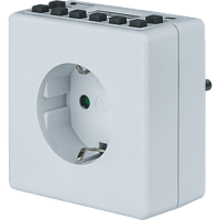 Розетка-таймер недельная Navigator NTR-E-S02-WH электронная