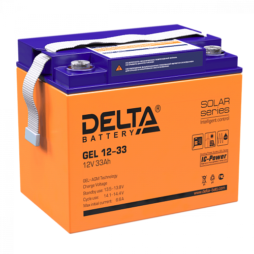 Delta GEL 12-33 (12V, 33Ah)