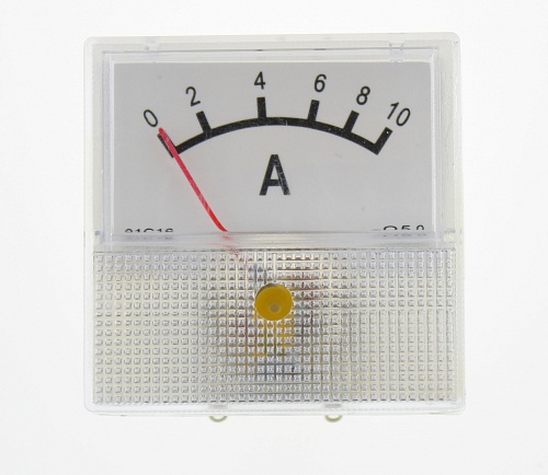Амперметр 10А (40х40мм)