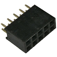 PBD-10 (2x5) шаг 2,54мм, Разъем штыревой