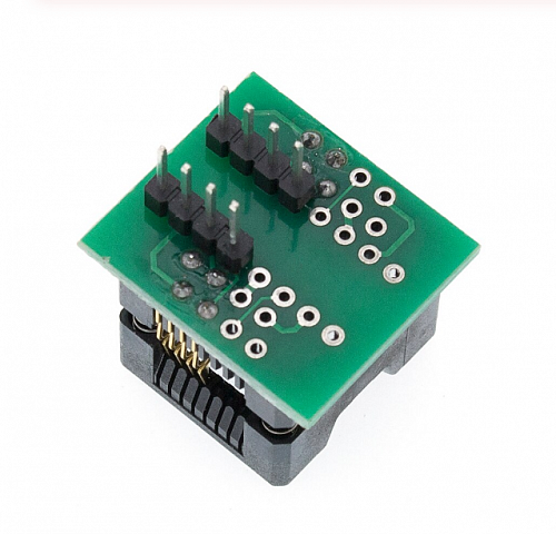 DIP8-SOIC8 ZIF 150 mil , Панелька для микросхем