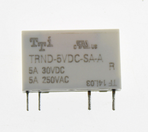 TRND-5VDC-SA-A-R, Реле электромагнитное TRND-5VDC-SA-A-R