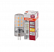 Лампа светодиодная LEDVANCE LEDSPIN40 CL 3,5W/827 12V G4 10X1RUOSRAM