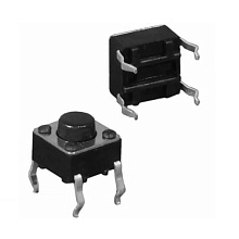 Кнопка тактовая KAN0611-0431B 6x6x4.3мм