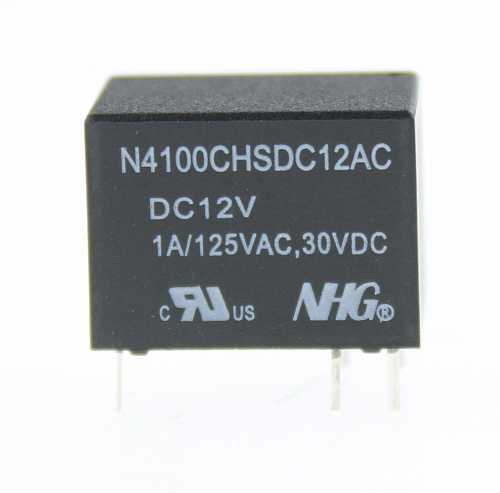 4100-C-H-S-DC12-A (0.2W) 1A, 1C, Реле электромагнитное 4100-C-H-S-DC12-A (0.2W) 1A, 1C