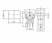 Переключатель клавишный SWRS-103-E5 on-off-on красный