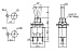 Тумблер MTS-103 on-off-on