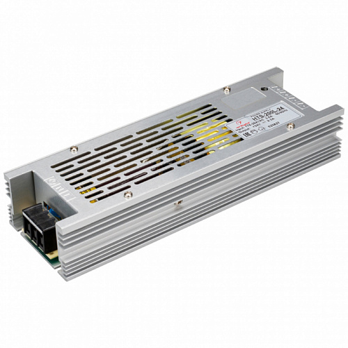Блок питания Arlight HTS-200L-24 (24V, 8.3A, 200W, IP20) 1 Потретрости на корпусе