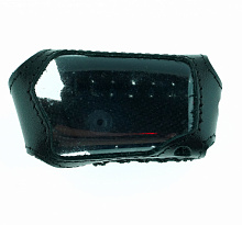 Чехол для брелока Pandora 3900 DeLux (плетенный, черная кожа) 