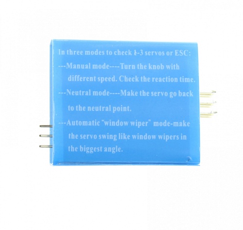 Тестер сервоприводов 3CH ECS для Arduino