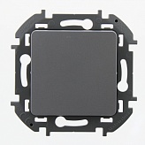 Переключатель Legrand Inspiria с/у 1-кл "проходной" 250V 10A алюминий