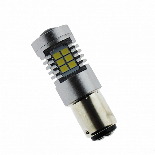 Светодиодная лампа P21/5W (BAY15D) Vizant 12V B252 21SMD White 2 шт.