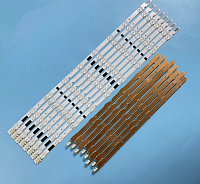 Светодиодные планки подсветки для ТВ Samsung 46" (комплект 16шт) D2GE-460SCA-R3/ D2GE-460SCB-R3(рем)