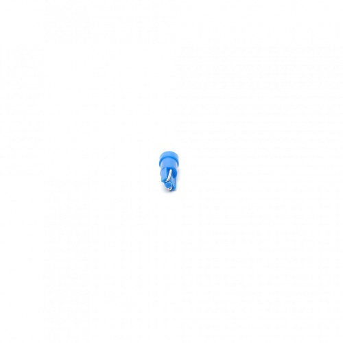 Светодиодная лампа T5 (W1.2W) 12V 1 LED Blue 