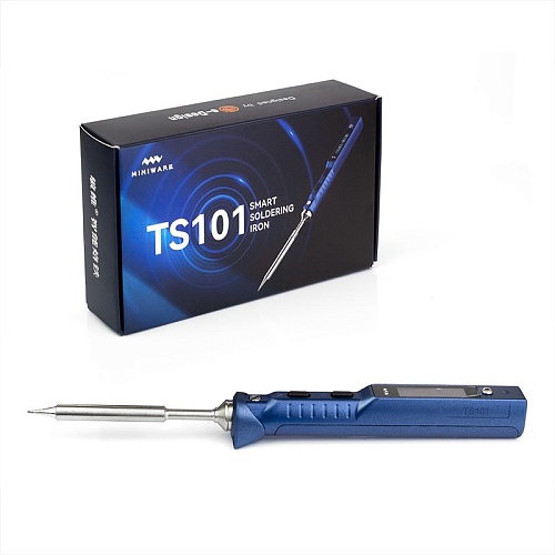 Паяльник Miniware TS101 с жалом TS-I (USB Type-C, DC)