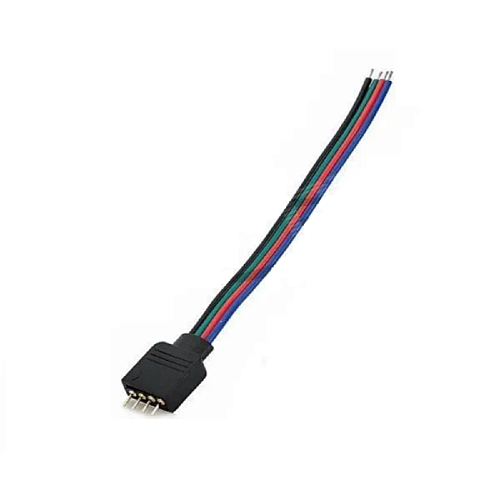 Коннектор для 10 мм ленты SMD 5050 RGB (с иглой) 4 PIN