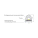 Лента светодиодная Arlight RTW-5000PWT 24V White6000 13mm (14.4 W/m, SMD2835, 180 led/m, IP68, High Temp)