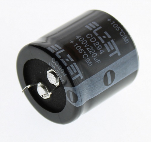 CD294-400-220 (30х30), Конденсатор электролитический CD294-400-220 (30х30)