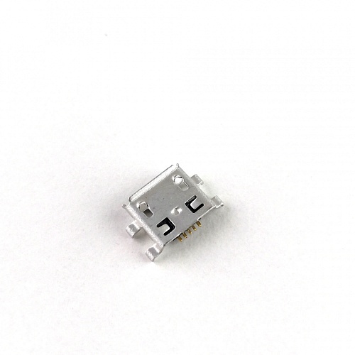 microUSB 5BF 16 гнездо на плату, Разъём