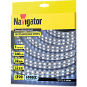 Лента светодиодная Navigator NLS-2835CW240-30-IP20-12V